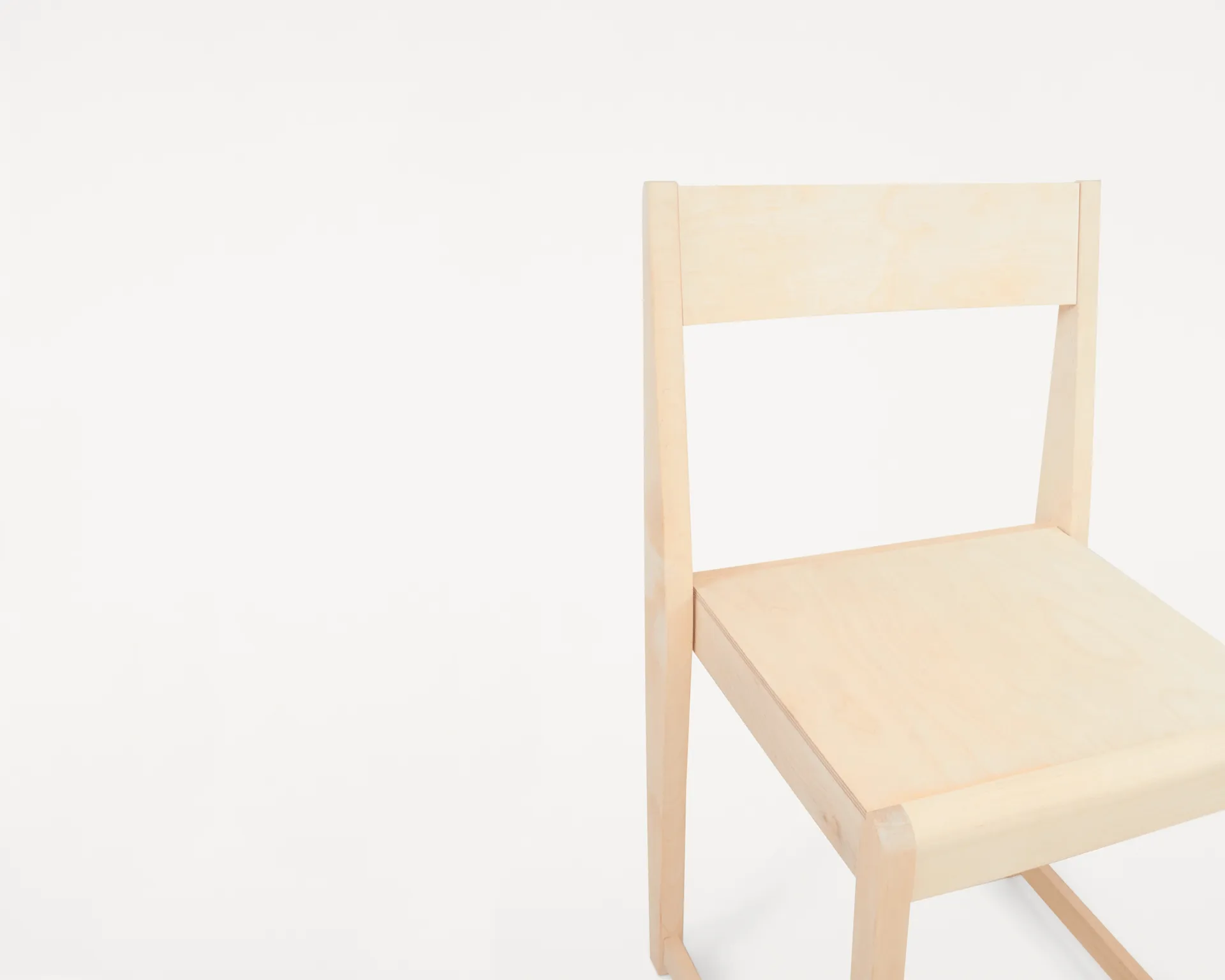Chair 01 sedia, Betulla FRAMA