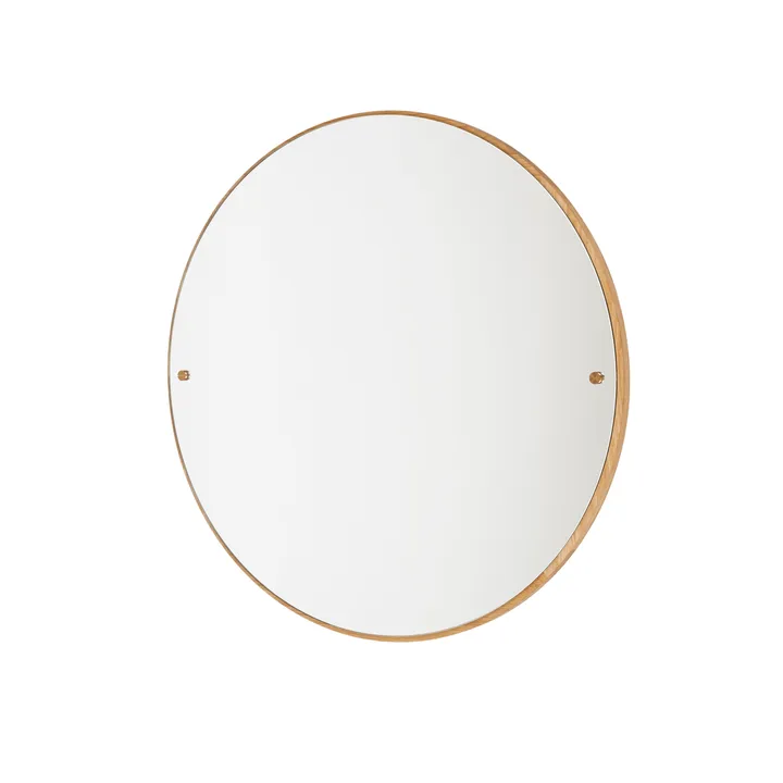 CM Circle spegel - Rovere, large, Ø70 cm - FRAMA
