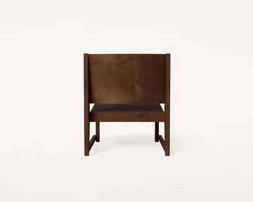 Easy Chair 01 poltrona lounge - Betulla marrone scuro - FRAMA