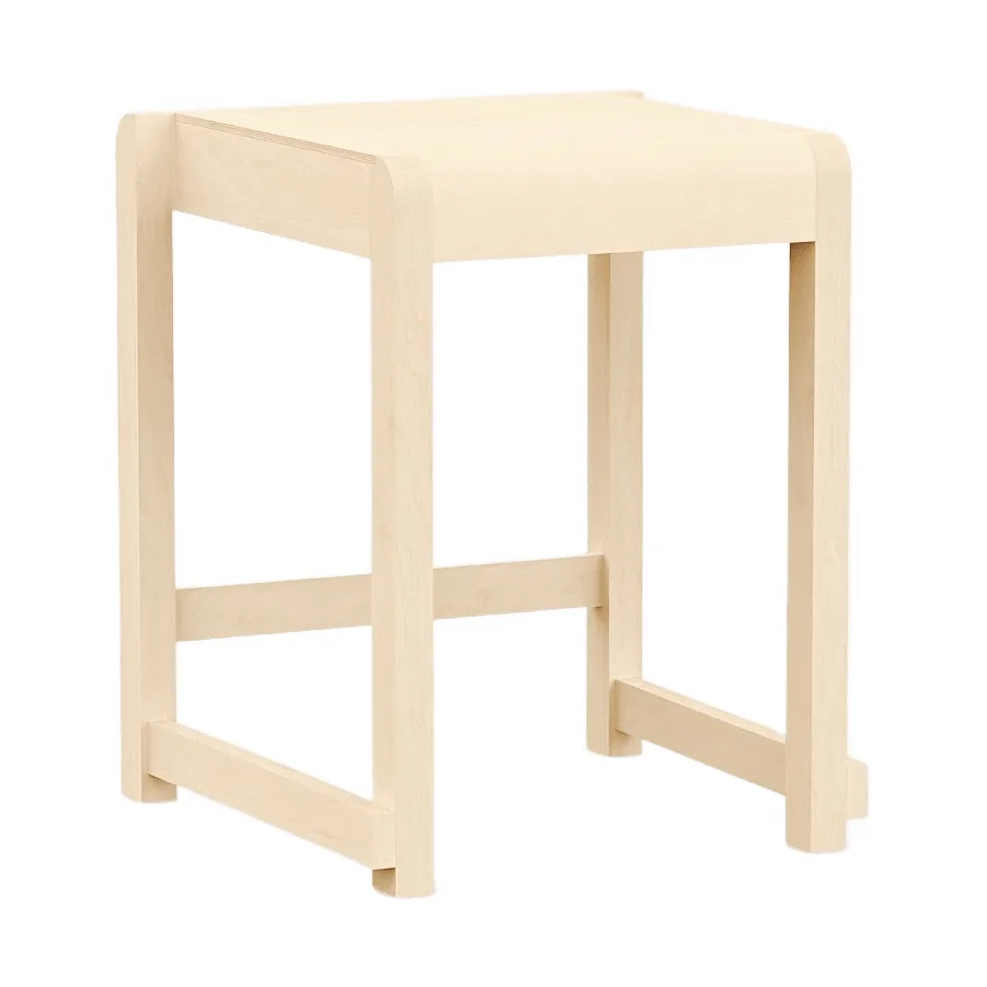 Low Stool 01 sgabello, Betulla FRAMA