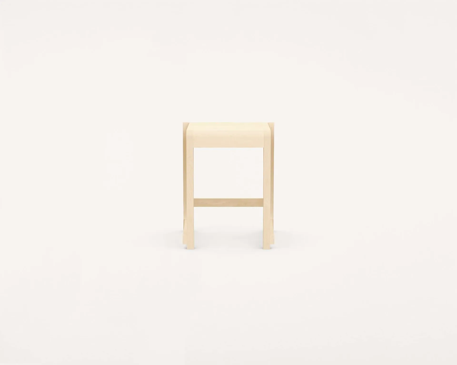 Low Stool 01 sgabello, Betulla FRAMA