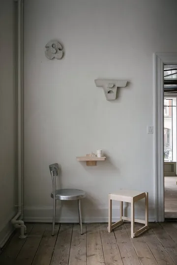 Low Stool 01 sgabello - Betulla - FRAMA