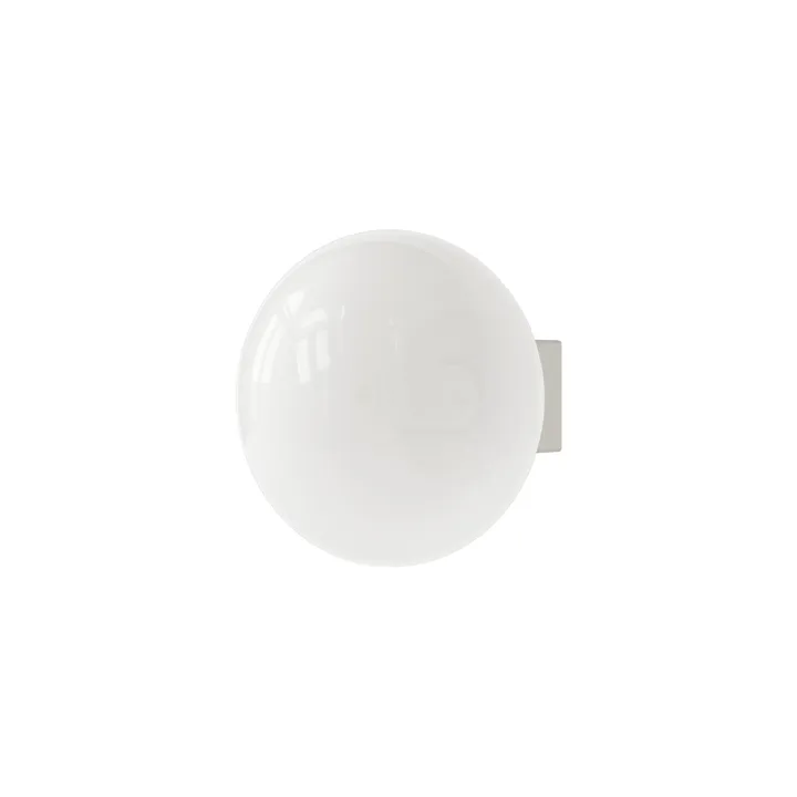 Ovoid Sconce plafond - In acciaio inossidabile, in vetro opalino - FRAMA