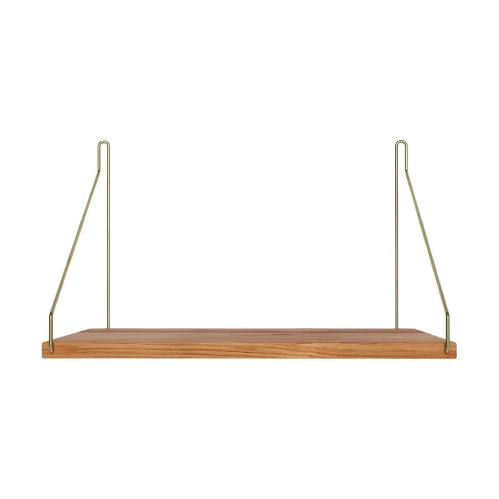 Single Shelf vägghylla - Rovere-ottone, 40x27 cm - FRAMA