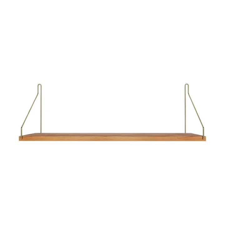 Single Shelf vägghylla - Rovere-ottone, 60x20 cm - FRAMA