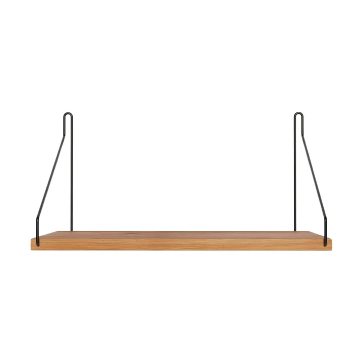 Single Shelf vägghylla - Rovere-nero, 40x20 cm - FRAMA