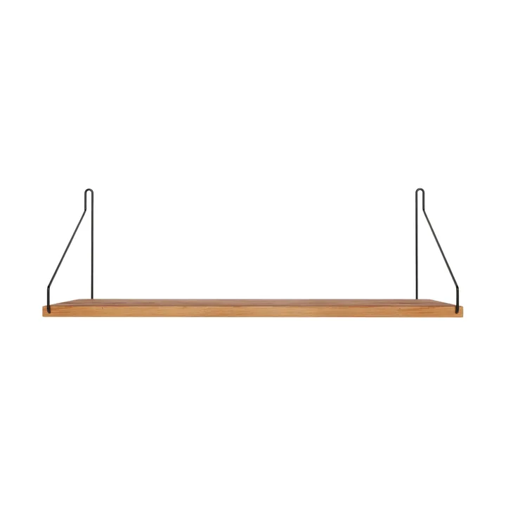 Single Shelf vägghylla - Rovere-nero, 60x20 cm - FRAMA