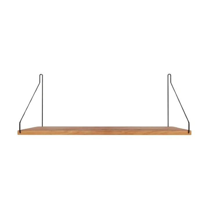 Single Shelf vägghylla - Rovere-nero, 60x27 cm - FRAMA