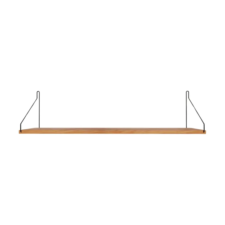 Single Shelf vägghylla - Rovere-nero, 80x20 cm - FRAMA
