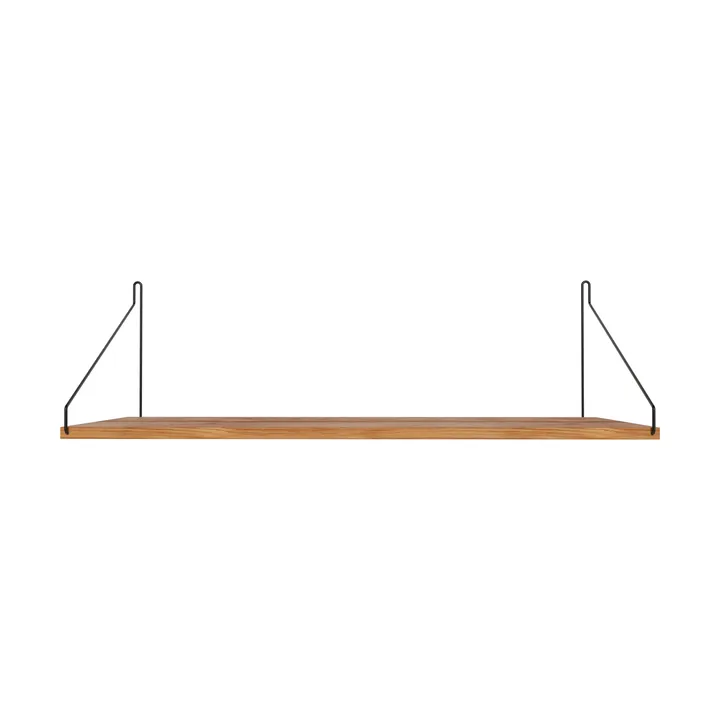 Single Shelf vägghylla - Rovere-nero, 80x27 cm - FRAMA