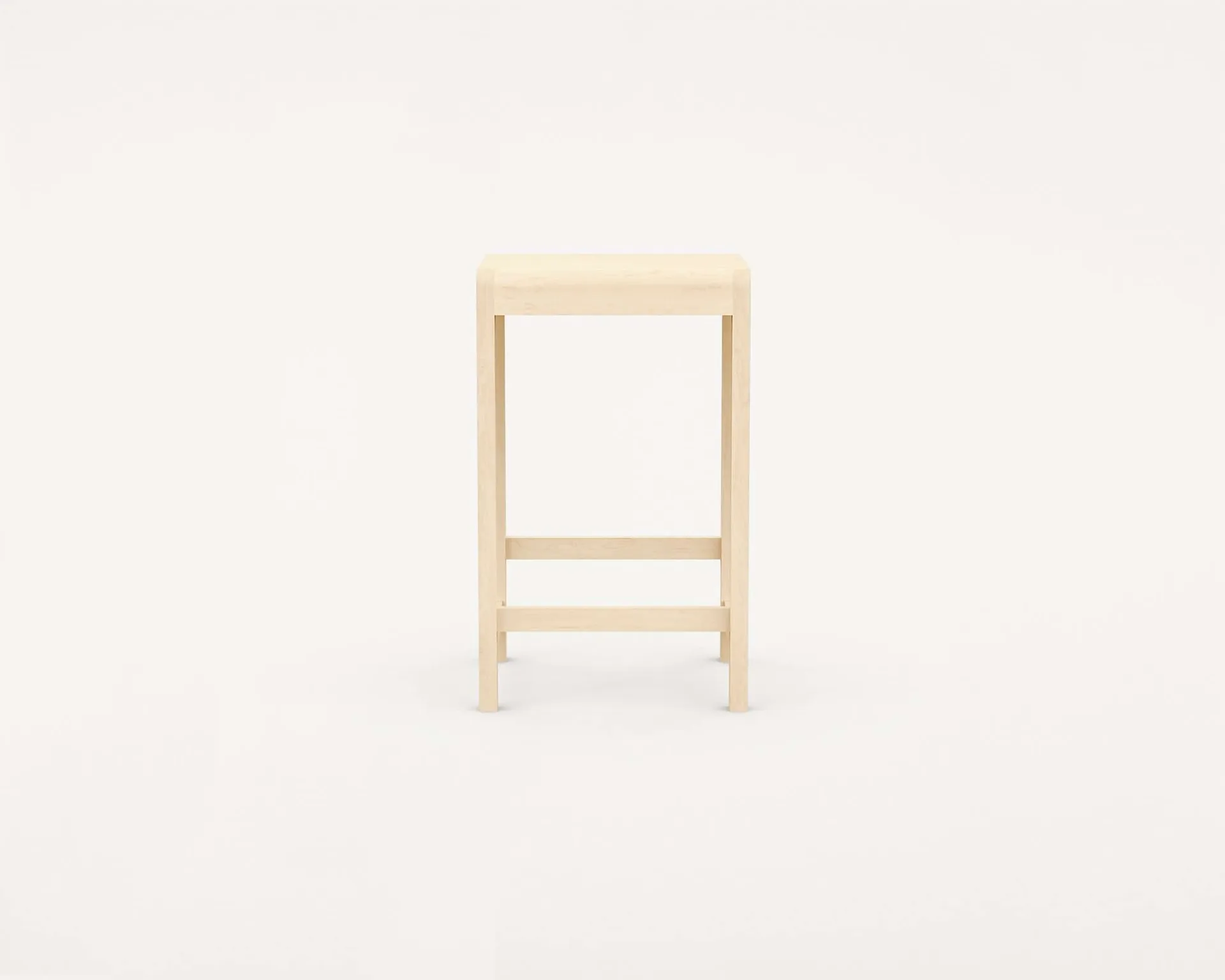 Stool 01 sgabello da bar, Betulla, 65 cm FRAMA