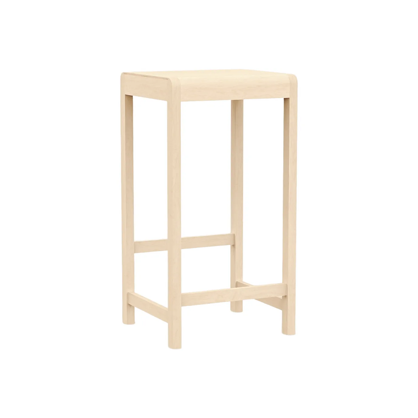 Stool 01 sgabello da bar, Betulla, 76 cm FRAMA