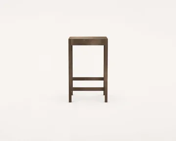 Stool 01 sgabello da bar - Betulla marrone scuro, 65 cm - FRAMA