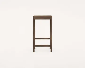 Stool 01 sgabello da bar - Betulla marrone scuro, 76 cm - FRAMA