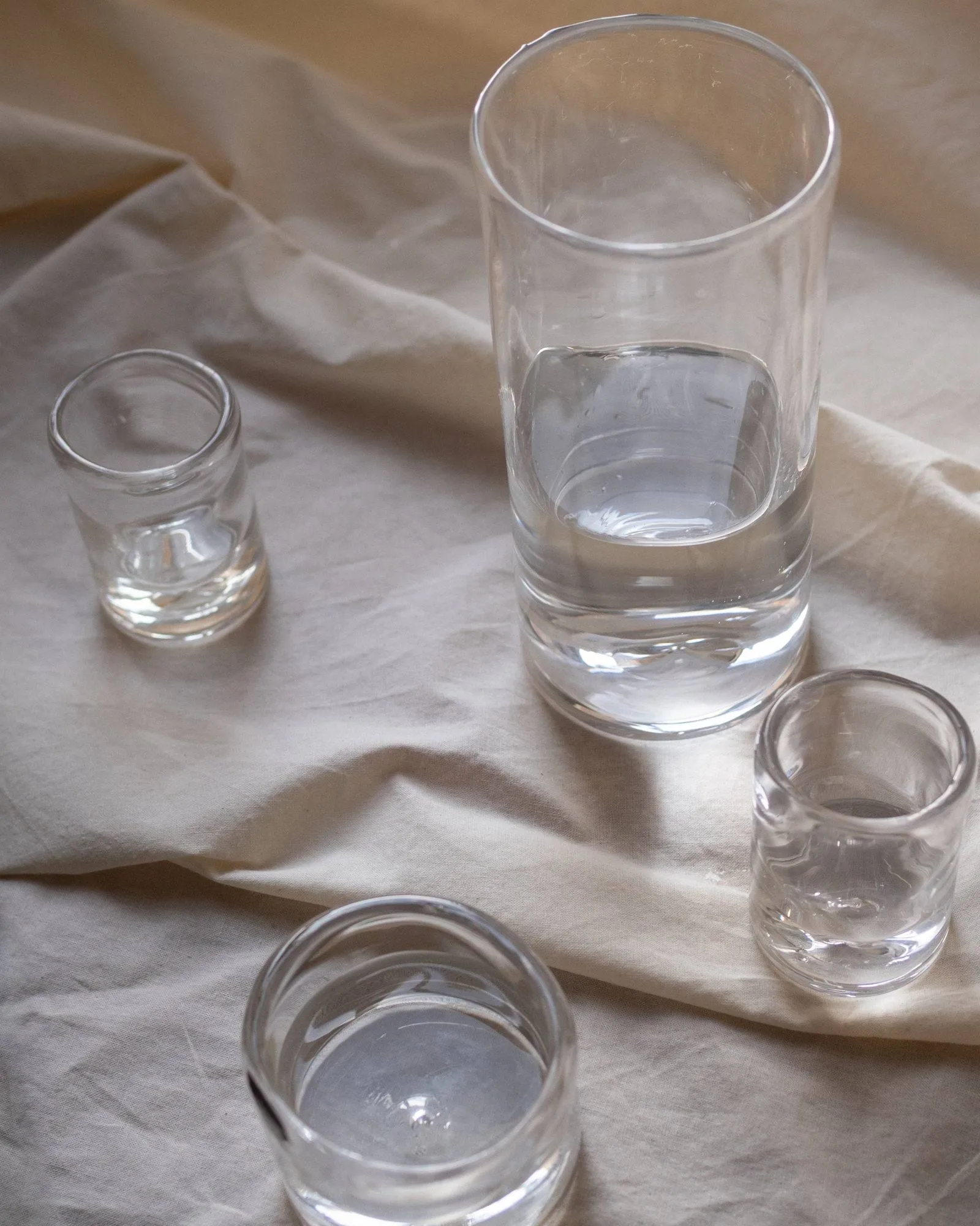 Vaso 0405, Trasparente, Ø9,5x20 cm FRAMA