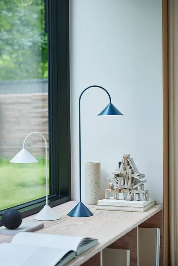 Grasp lampada da tavolo portatile - Matt White, 47 cm - Frandsen