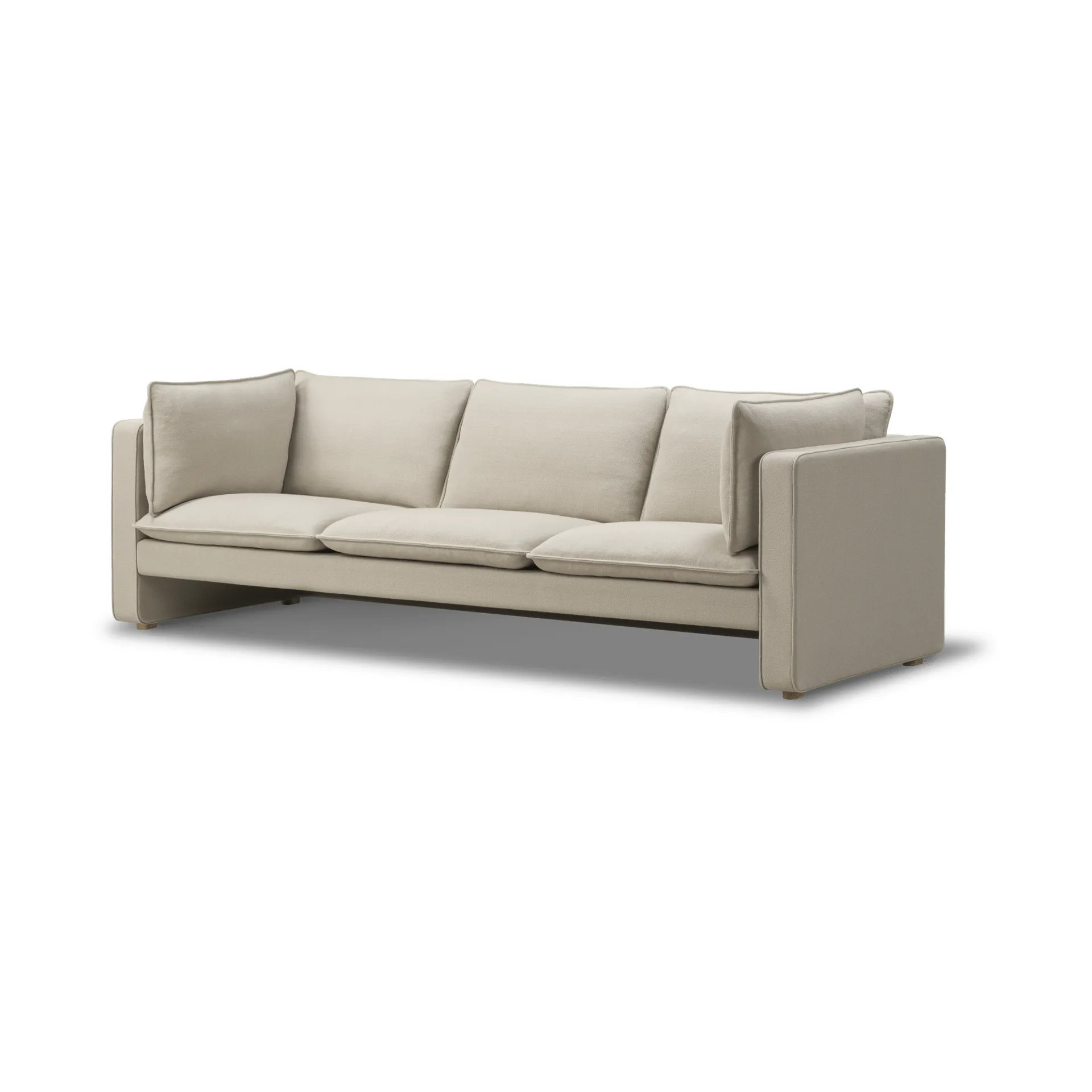 Jota divano, Vidar 146-rovere oliato chiaro, 231 cm, 3 posti Fredericia Furniture