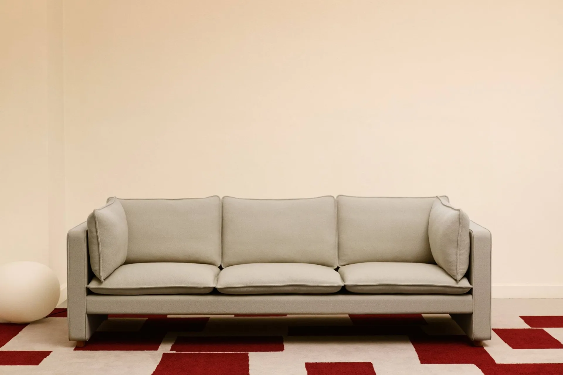 Jota divano, Vidar 146-rovere oliato chiaro, 231 cm, 3 posti Fredericia Furniture