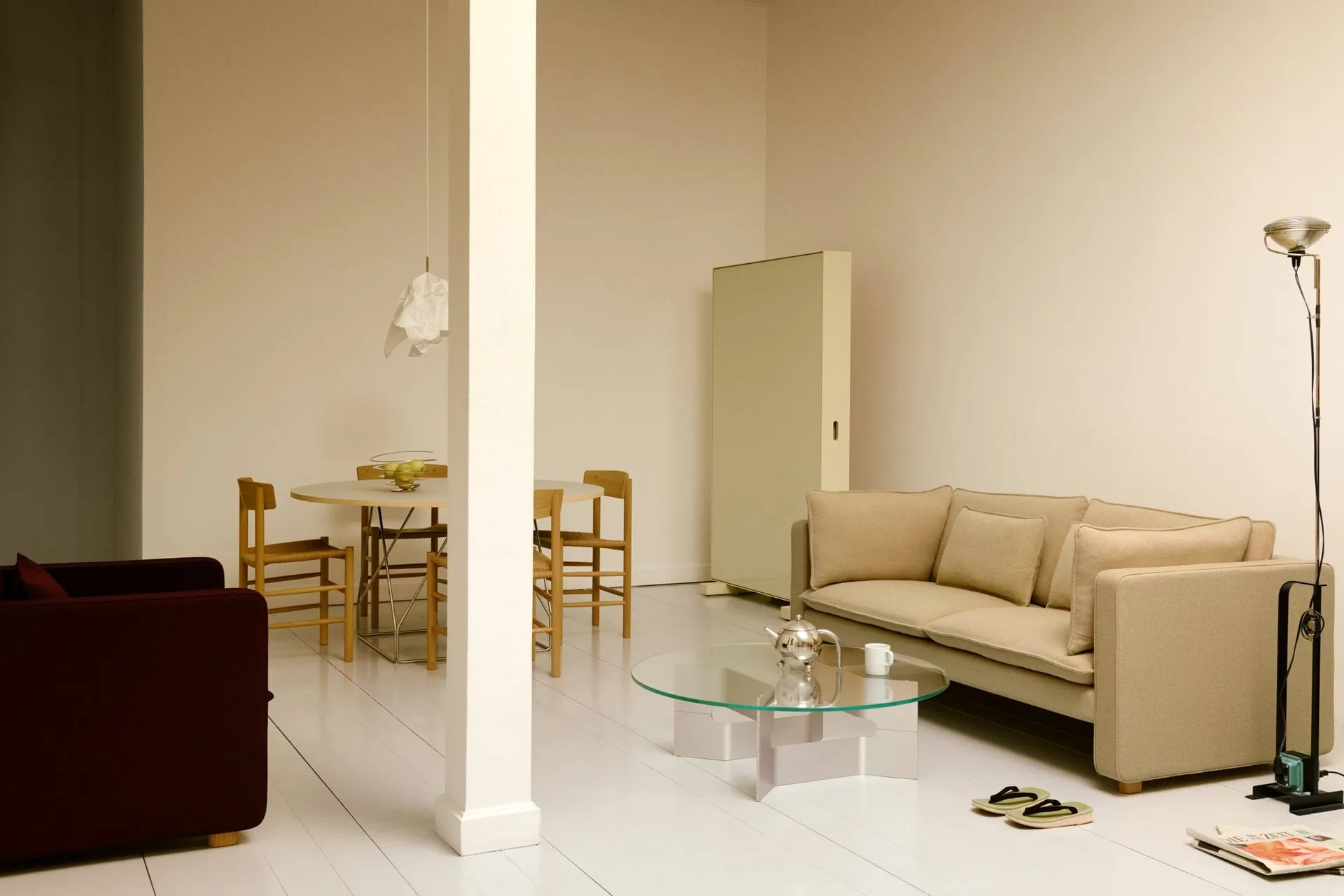 Jota divano, Vidar 323-rovere oliato chiaro, 185 cm, 2 posti Fredericia Furniture