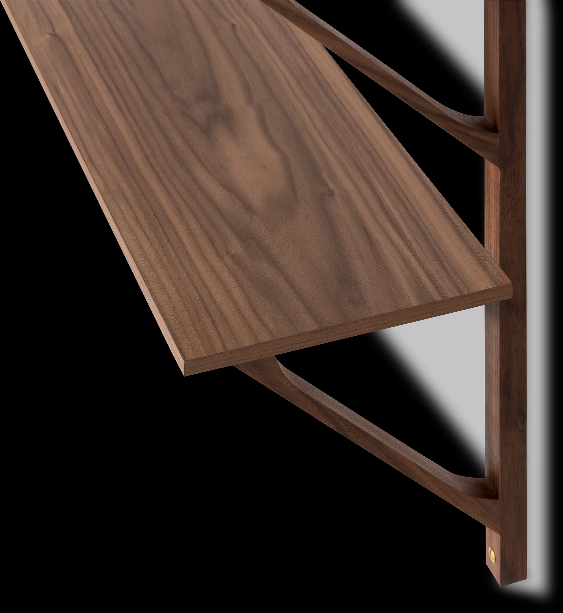 Mensola 149x61 cm BM29, Noce laccato Fredericia Furniture