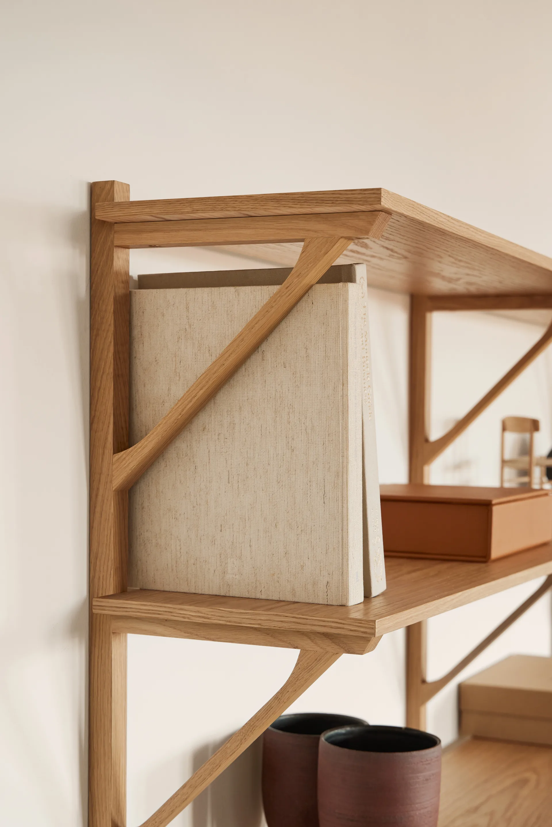 Mensola 149x61 cm BM29, Rovere laccato Fredericia Furniture