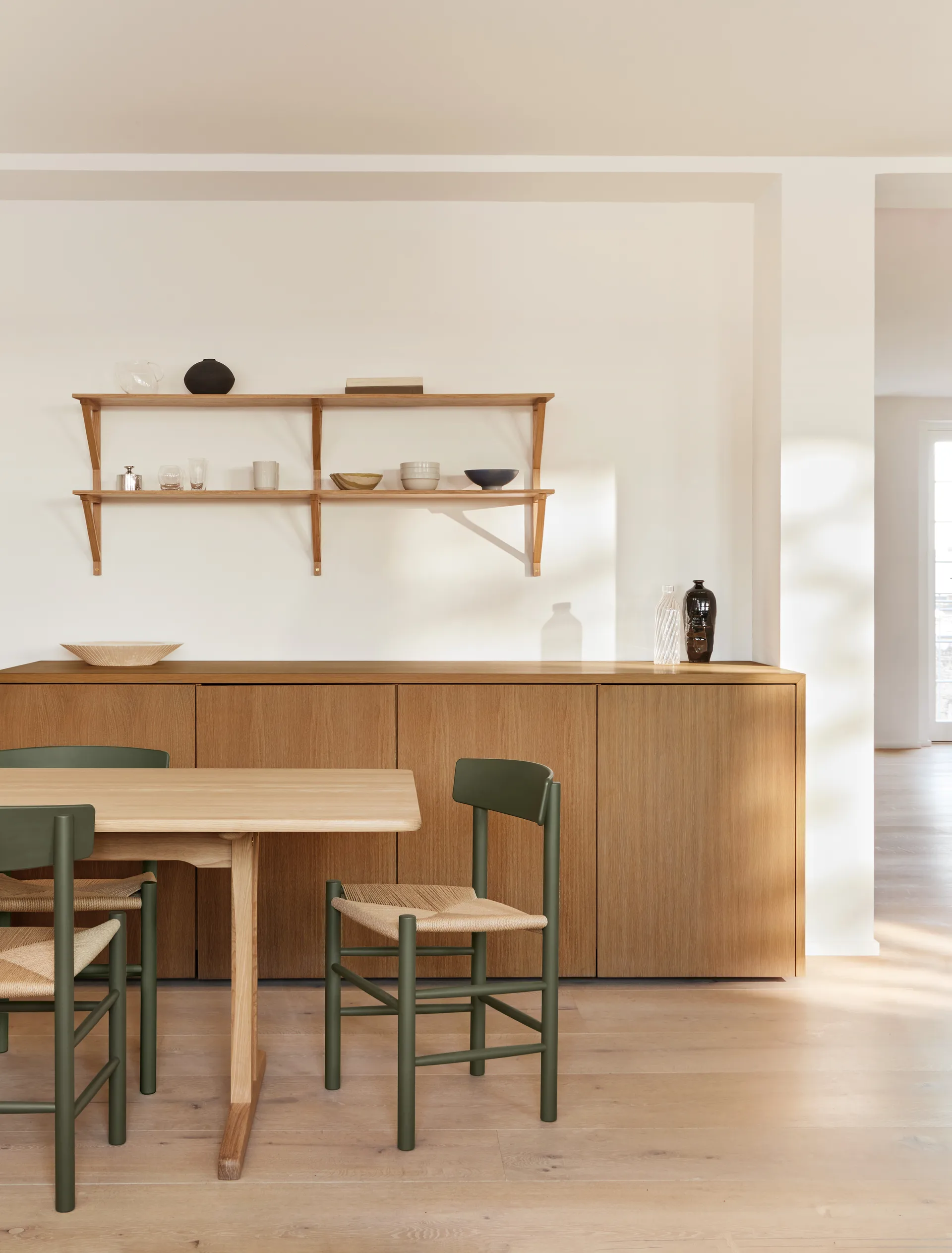 Mensola 149x61 cm BM29, Rovere laccato Fredericia Furniture