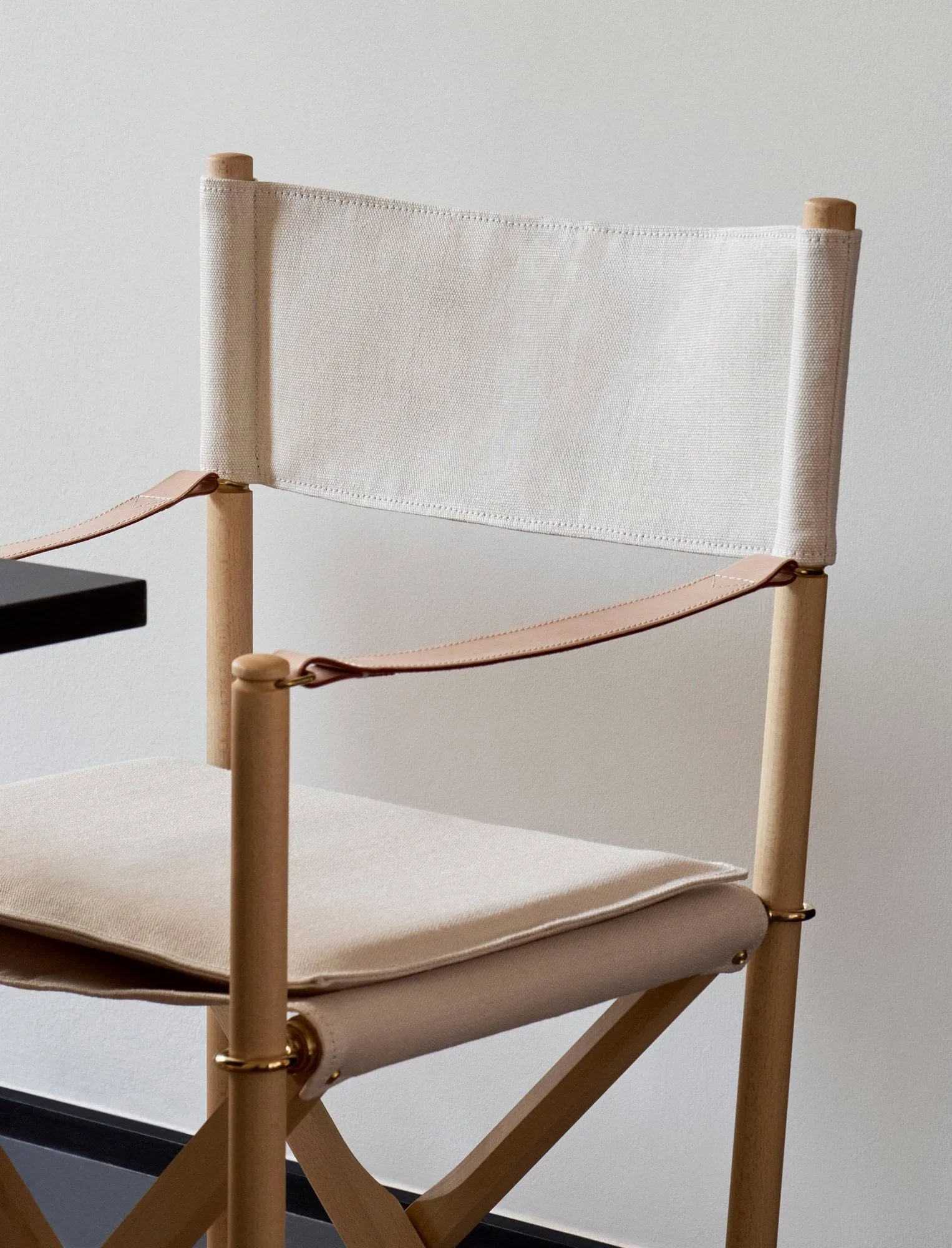 MK16 Folding Chair sedia, Off white-faggio oliato Fredericia Furniture