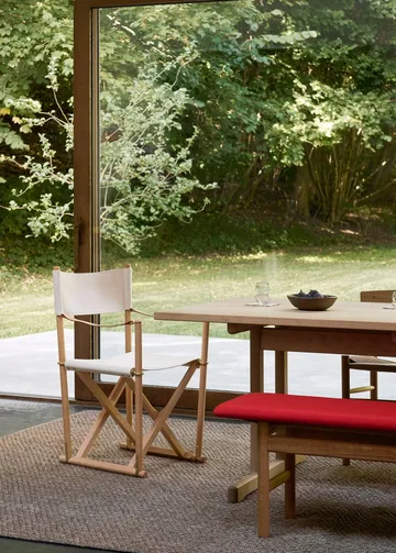 MK16 Folding Chair sedia - Off white-faggio oliato - Fredericia Furniture