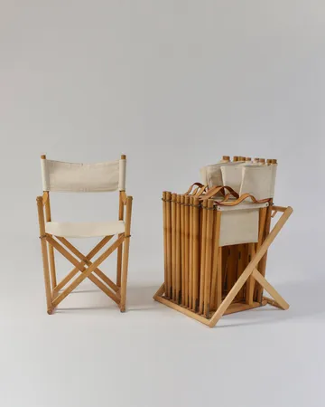MK16 Folding Chair sedia - Off white-faggio oliato - Fredericia Furniture