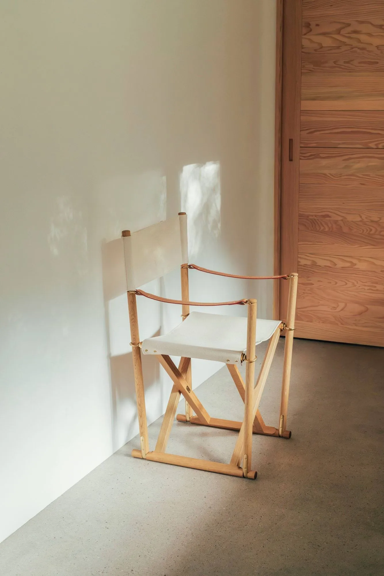 MK16 Folding Chair sedia, Off white-rovere oliato Fredericia Furniture