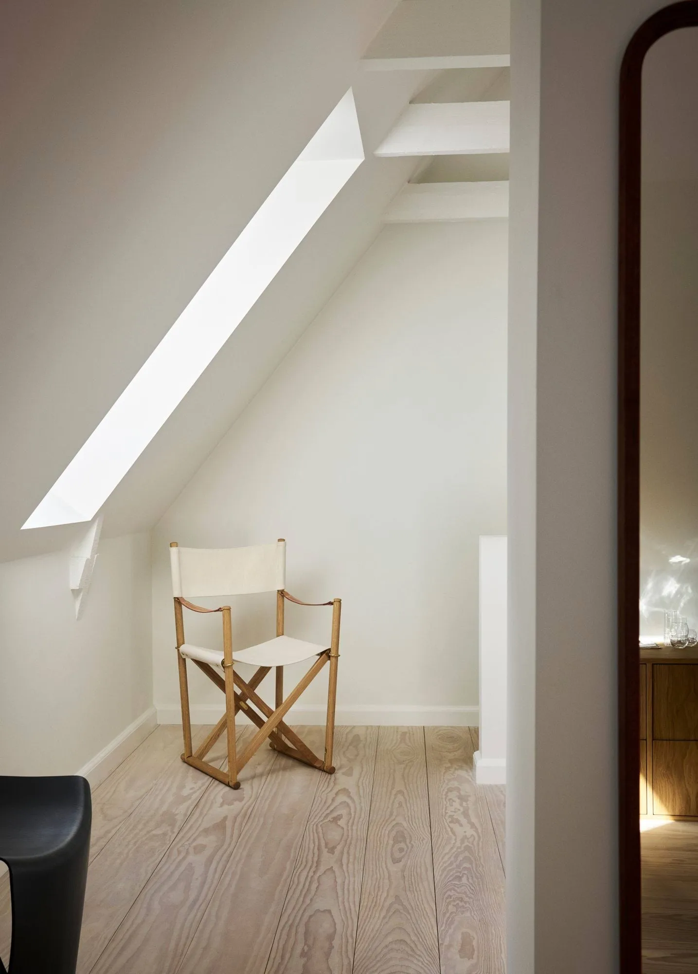 MK16 Folding Chair sedia, Off white-rovere oliato Fredericia Furniture