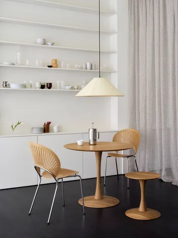 ND105 Trisse sgabello rotondo - Rovere oliato, Ø40x46 cm - Fredericia Furniture