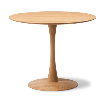 ND106 Trisse tavolo da pranzo - Rovere oliato, Ø90x73 cm - Fredericia Furniture