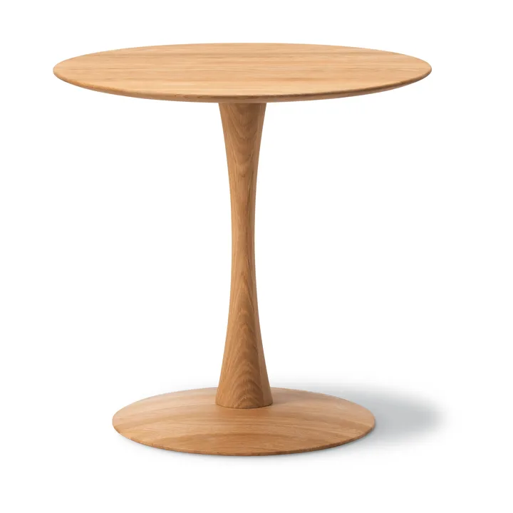 ND107 Trisse tavolo da pranzo - Rovere oliato, Ø75x73 cm - Fredericia Furniture