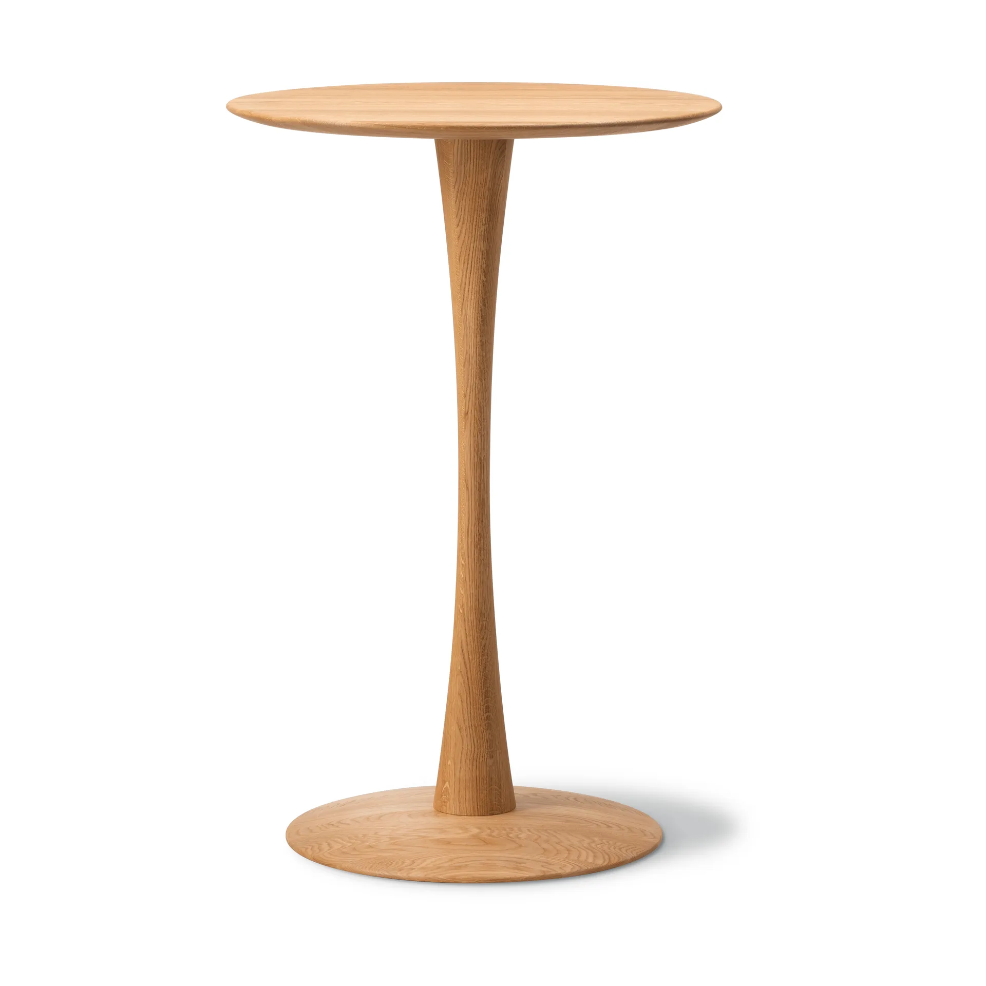 ND108 Trisse tavolo bar, Rovere oliato, Ø68x105 cm Fredericia Furniture
