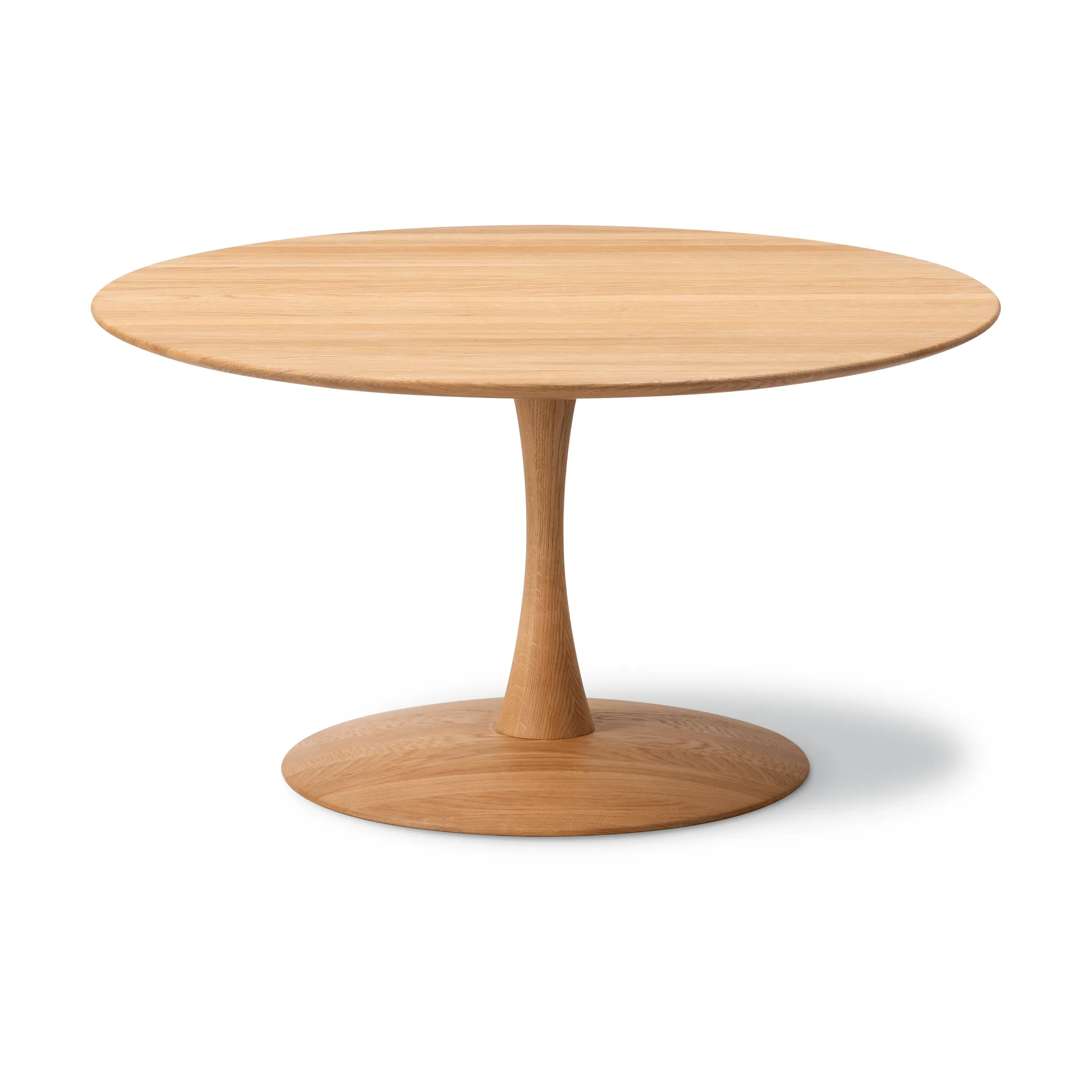ND114 Trisse tavolino, Rovere oliato, Ø90x48 cm Fredericia Furniture