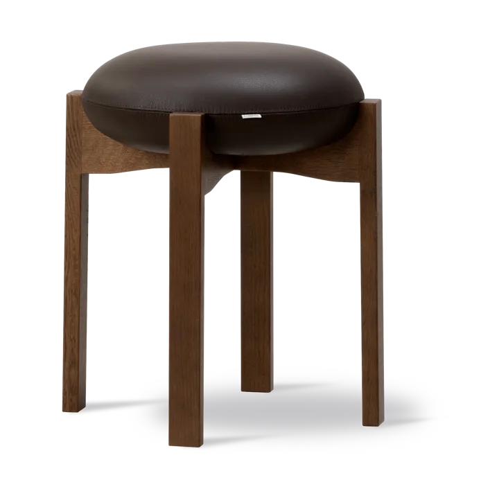 Pioneer sgabello rotondo basso - Primo 86-1-rökbets laccato rovere - Fredericia Furniture