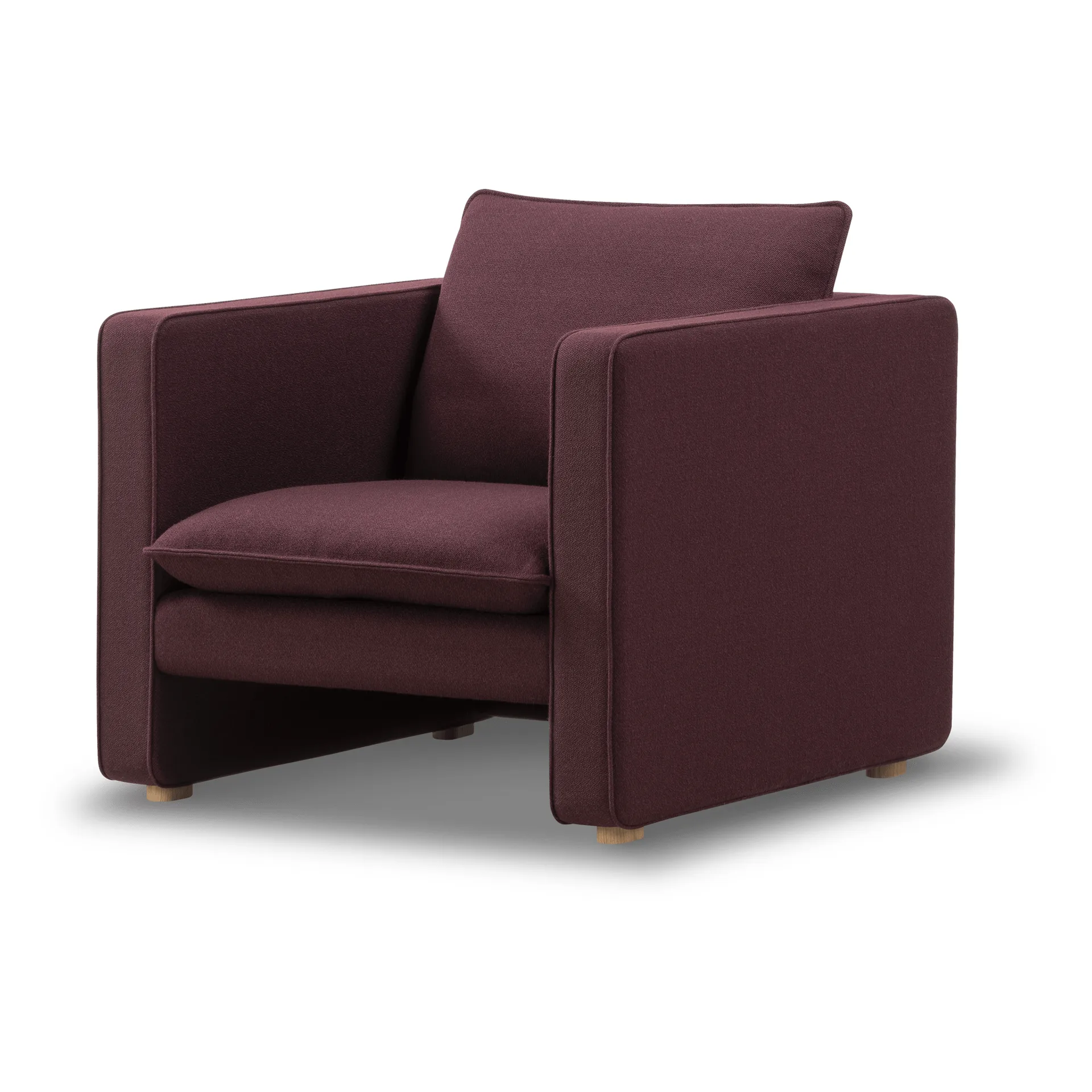 Poltrona lounge Jota, Vidar 693-rovere oliato chiaro Fredericia Furniture