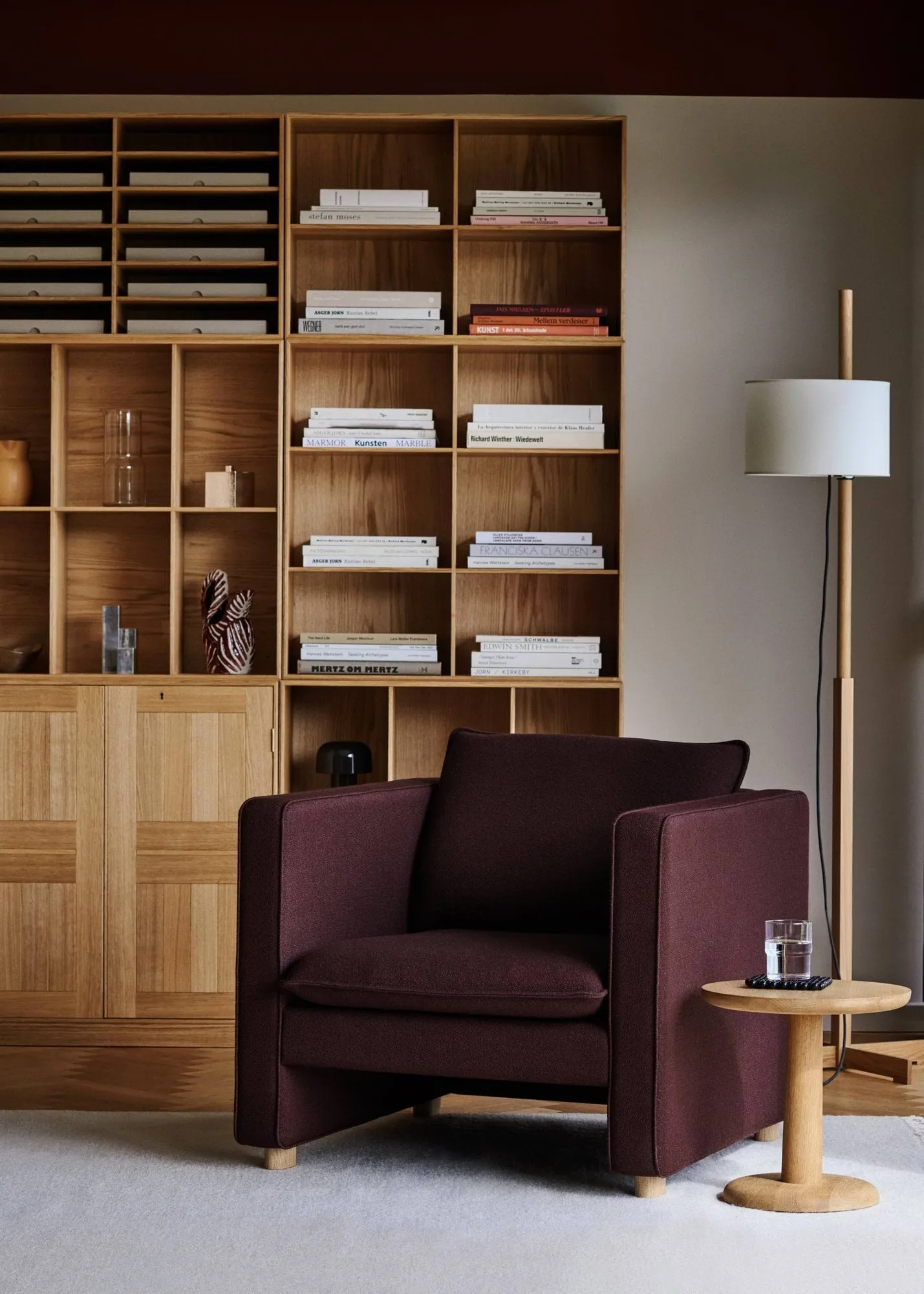 Poltrona lounge Jota, Vidar 693-rovere oliato chiaro Fredericia Furniture