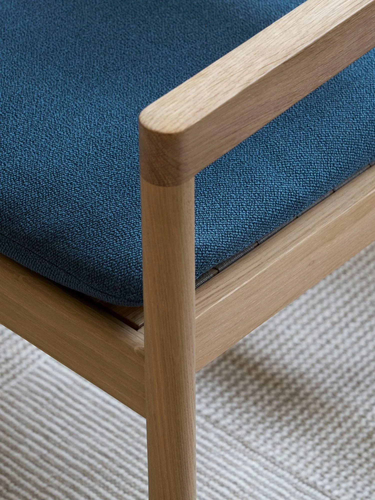 Poltrona lounge Post, Vidar 733-rovere oliato chiaro Fredericia Furniture