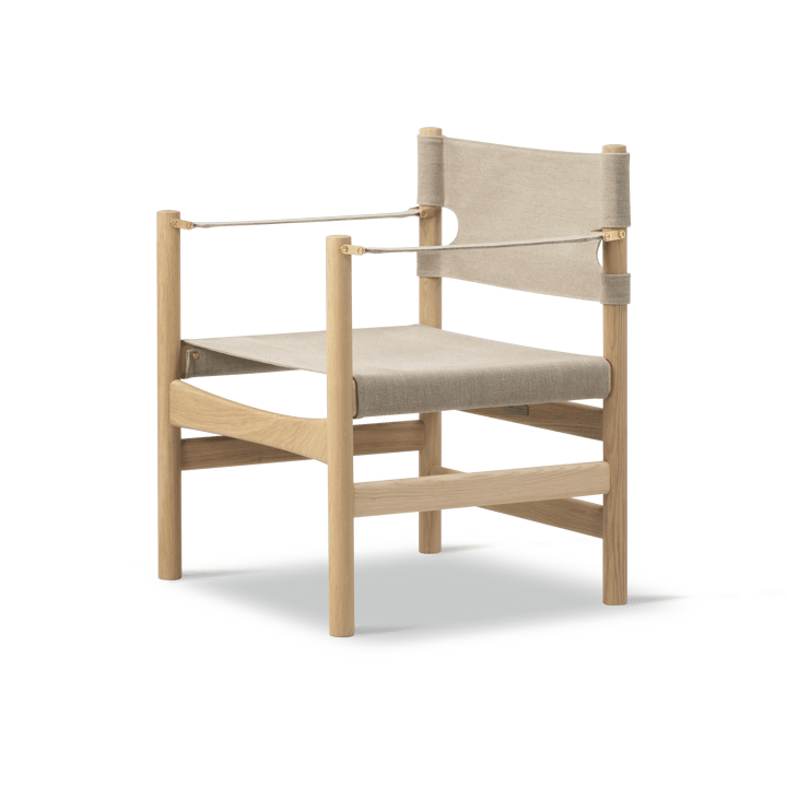 Sedia con braccioli Canvas 21  - Canvas naturale-rovere olio chiaro - Fredericia Furniture