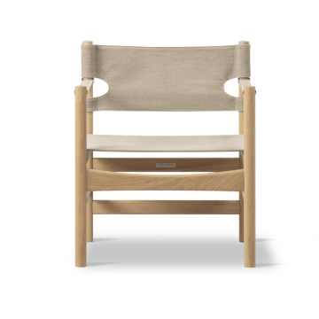Sedia con braccioli Canvas 21  - Canvas naturale-rovere olio chiaro - Fredericia Furniture