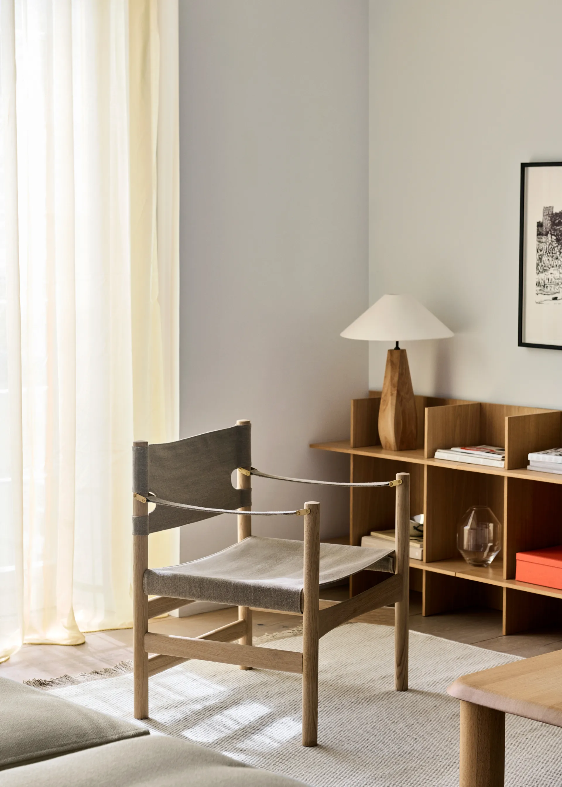 Sedia con braccioli Canvas 21 , Canvas naturale-rovere olio chiaro Fredericia Furniture