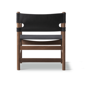 Sedia con braccioli Canvas 21  - Canvas nero-oliodato rovere - Fredericia Furniture