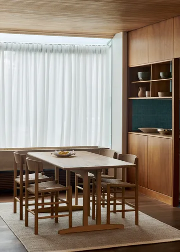 Sedia J39, Rovere oliato-intrecciato naturale, confezione da 6 - Fredericia Furniture