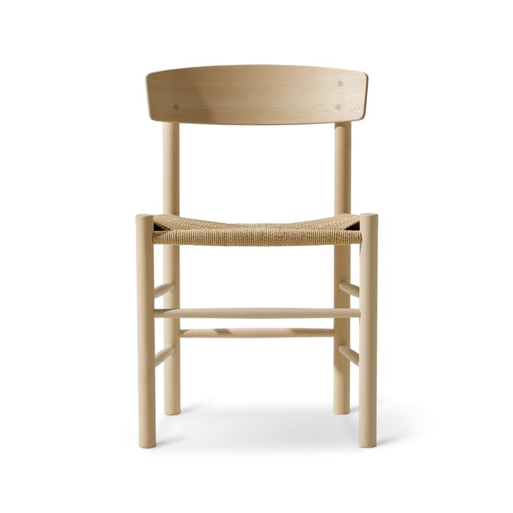 Sedia J39, Rovere saponato-intrecciata naturale Fredericia Furniture