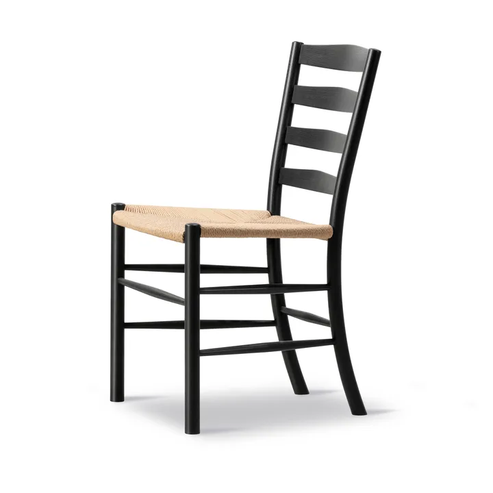 Sedia Klint - Naturintrecciata-querciato laccato nero - Fredericia Furniture