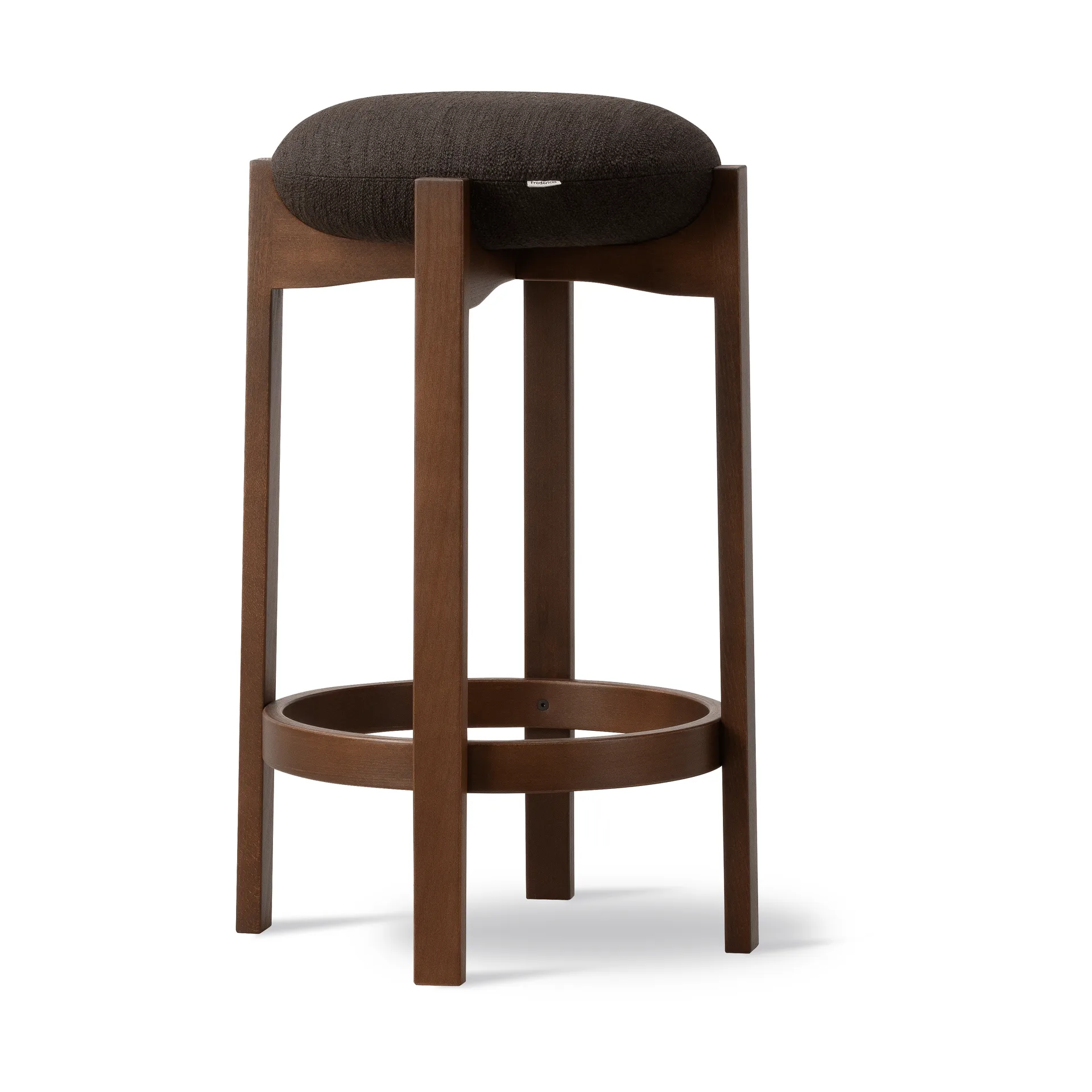 Sgabello alto Pioneer , Odino RC41 dark brown-faggio verniciato scuro Fredericia Furniture