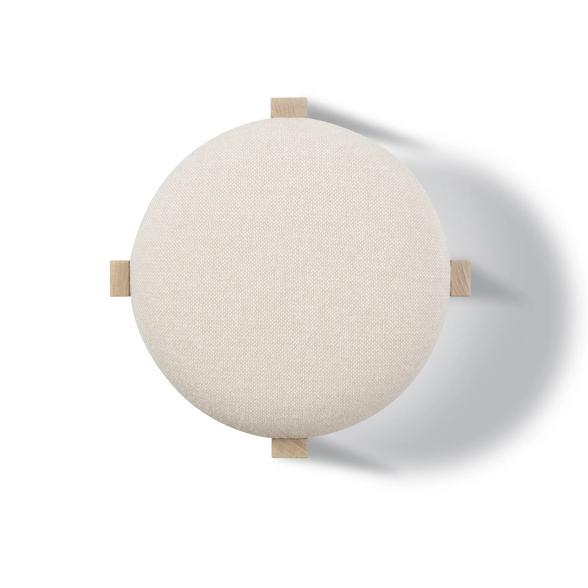 Sgabello basso Pioneer, Hallingdal 200 - Rovere laccato Fredericia Furniture