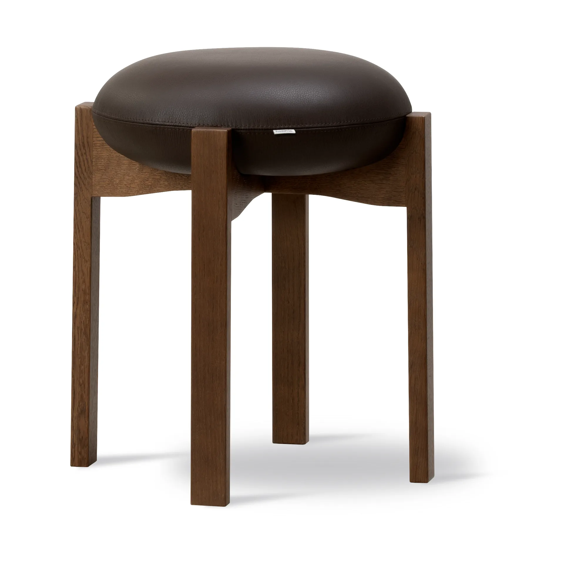 Sgabello basso Pioneer, Primo 86-1-rökbets laccato rovere Fredericia Furniture